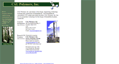 Desktop Screenshot of calpolymers.com